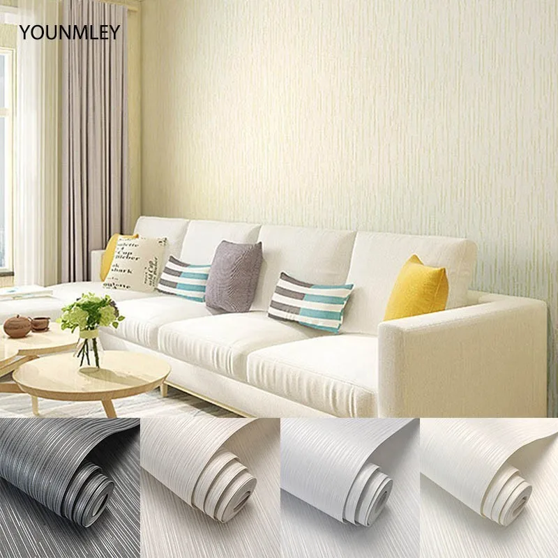Modern minimalist plain non-woven fabric textile wallpaper thick living room wall paper simply geometric stripe 1 roll 53cmx10m
Modern minimalist plain non-woven fabric textile wallpaper thick living room wall paper simply geometric stripe 1 roll 53cmx10m