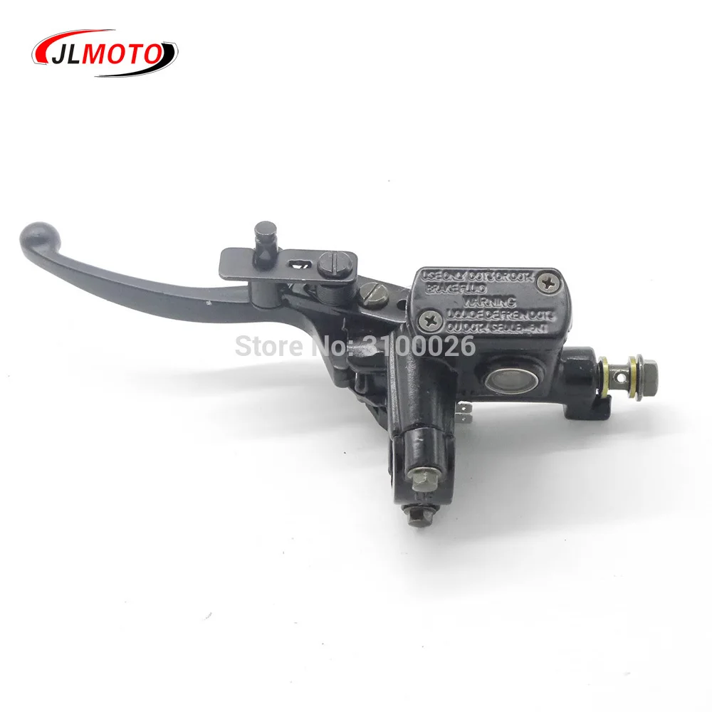 Left Hand Rear Master Cylinder 7/8 Handlebar Hydraulic Brake Lever With Parking Brake & Stop Switch Fit For ATV Quad Bike Parts
Left Hand Rear Master Cylinder 7/8 Handlebar Hydraulic Brake Lever With Parking Brake & Stop Switch Fit For ATV Quad Bike Parts