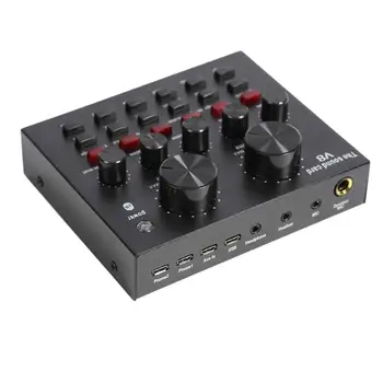 V8 Live Broadcast Sound Card Audio External USB Headset Microphone Live Broadcast Sound Card for Mobile Phone Computer PC
V8 Live Broadcast Sound Card Audio External USB Headset Microphone Live Broadcast Sound Card for Mobile Phone Computer PC
