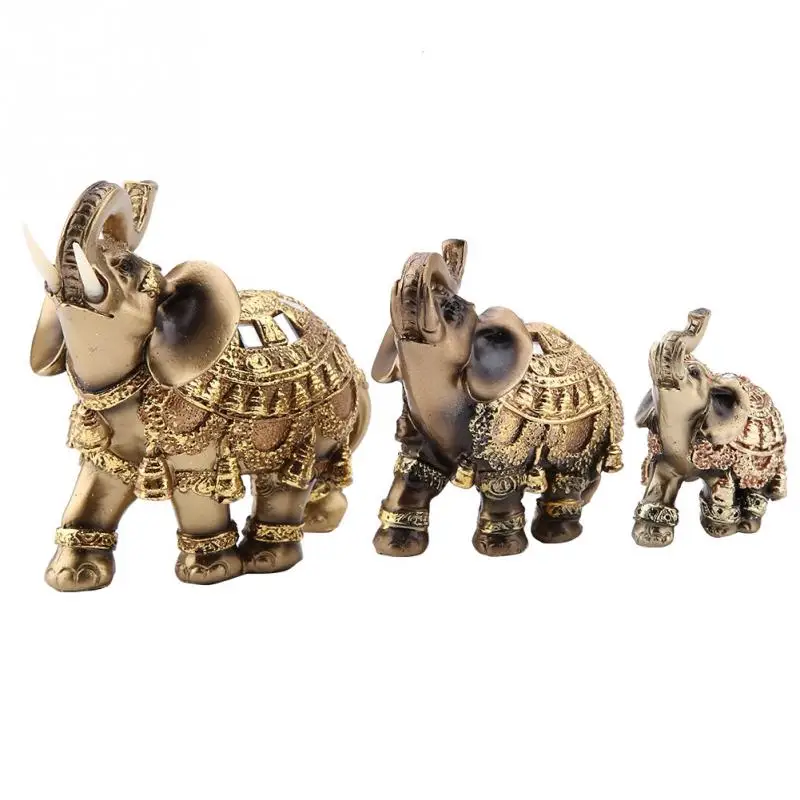 Lucky Feng Shui Golden Elephant Statue Sculpture Wealth Figurine Gift for Home Office Desktop Decoration Crafts
Lucky Feng Shui Golden Elephant Statue Sculpture Wealth Figurine Gift for Home Office Desktop Decoration Crafts