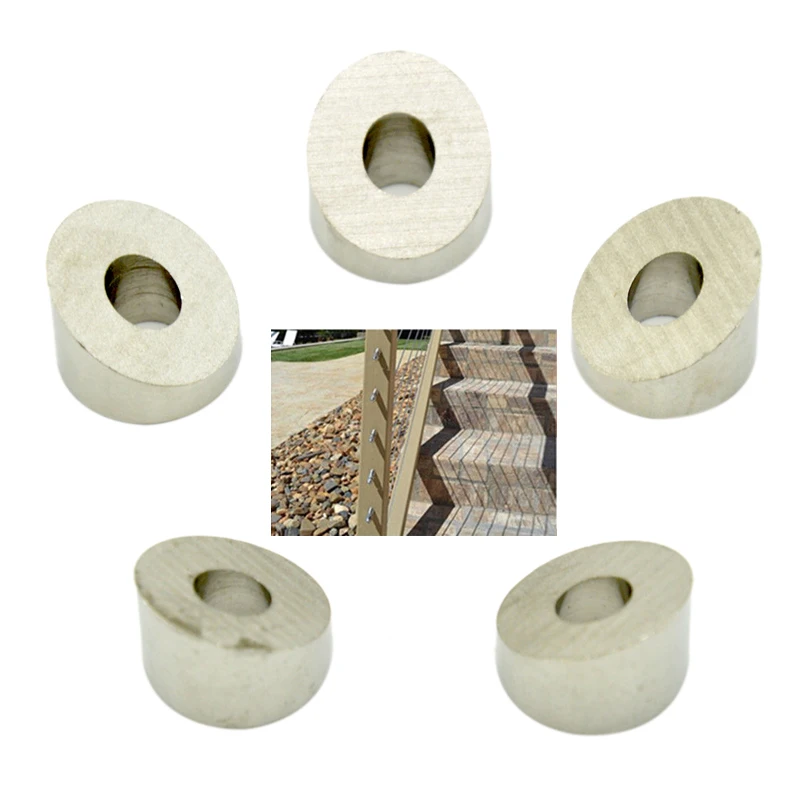 T316 Stainless Steel 30 Degree Angled Washer 1/4" Bore, 1/8" 3/16" Cable Railing Accessories
T316 Stainless Steel 30 Degree Angled Washer 1/4" Bore, 1/8" 3/16" Cable Railing Accessories