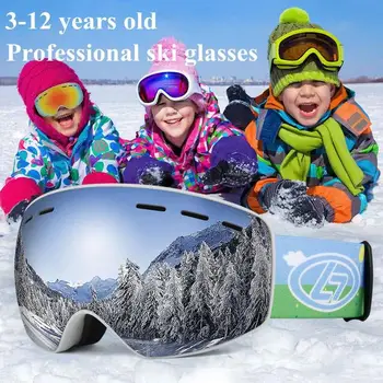 Winter Kids Snow Ski Goggles Double Lens Anti-fog Snowboard Goggles Children Windproof Skiing Glasses UV Protection Snow Eyewear
Winter Kids Snow Ski Goggles Double Lens Anti-fog Snowboard Goggles Children Windproof Skiing Glasses UV Protection Snow Eyewear