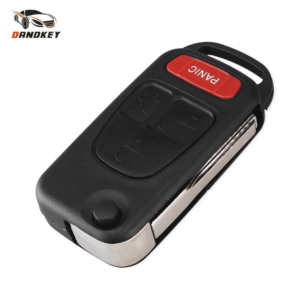 Dandkey 4 Button 3 + 1 Panic Flip Remote Key Case Shell For Benz MB ML350 ML500 ML320 ML55 AMG ML430 Keyless Entry Key Cover
Dandkey 4 Button 3 + 1 Panic Flip Remote Key Case Shell For Benz MB ML350 ML500 ML320 ML55 AMG ML430 Keyless Entry Key Cover