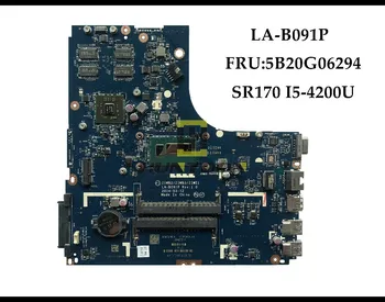 Genuine LA-B091P for Lenovo Ideapad B50-70 Laptop Motherboard FRU:5B20G06294 SR170 I5-4200U DDR3L 1GB Fully Tested High quality
Genuine LA-B091P for Lenovo Ideapad B50-70 Laptop Motherboard FRU:5B20G06294 SR170 I5-4200U DDR3L 1GB Fully Tested High quality