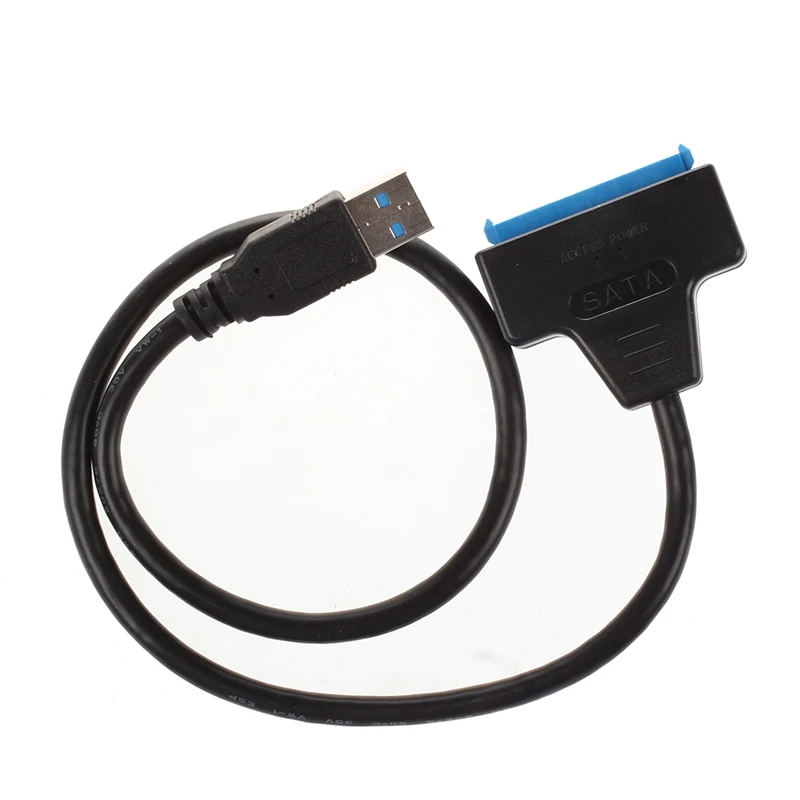 semoic Super speed USB3.0 A Sata 22 Pin Adapter Cable For 2.5inch SSD Hard Disk Drive
semoic Super speed USB3.0 A Sata 22 Pin Adapter Cable For 2.5inch SSD Hard Disk Drive