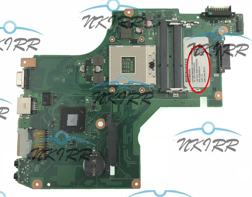 100% working MR10F-6050A2578201-MB-A02 V000345010 S988 HM76 I3 I5 I7 MotherBoard for Toshiba Satellite B40 B40-ASP B45 B45-ASP
100% working MR10F-6050A2578201-MB-A02 V000345010 S988 HM76 I3 I5 I7 MotherBoard for Toshiba Satellite B40 B40-ASP B45 B45-ASP