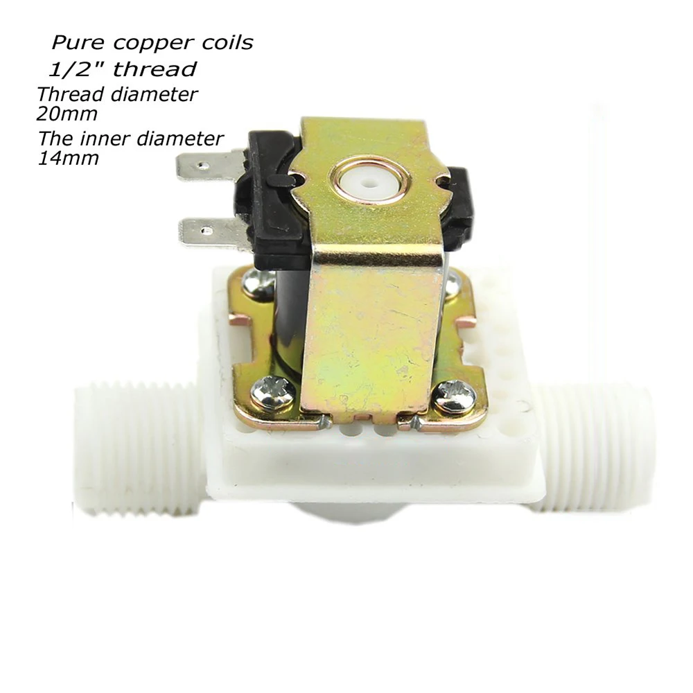 Plastic Solenoid Valve DC12V 24V AC220V Magnetic Washing Machine Dispenser Drinking Water Pneumatic Pressure Controller Switch
Plastic Solenoid Valve DC12V 24V AC220V Magnetic Washing Machine Dispenser Drinking Water Pneumatic Pressure Controller Switch