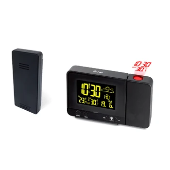 Projection Alarm Clock USB Charger Snooze Double Alarm Backlight Desk Clock with Temperature and Time Projection
Projection Alarm Clock USB Charger Snooze Double Alarm Backlight Desk Clock with Temperature and Time Projection