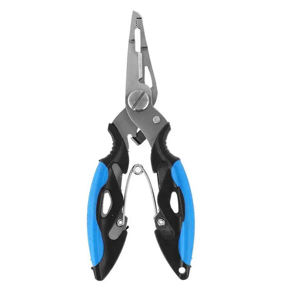 57g Portable Stainless Steel Fishing Pliers Multi-tool Fishing Wire Fishhook Removal Line Cutter Fishing Accessory
57g Portable Stainless Steel Fishing Pliers Multi-tool Fishing Wire Fishhook Removal Line Cutter Fishing Accessory