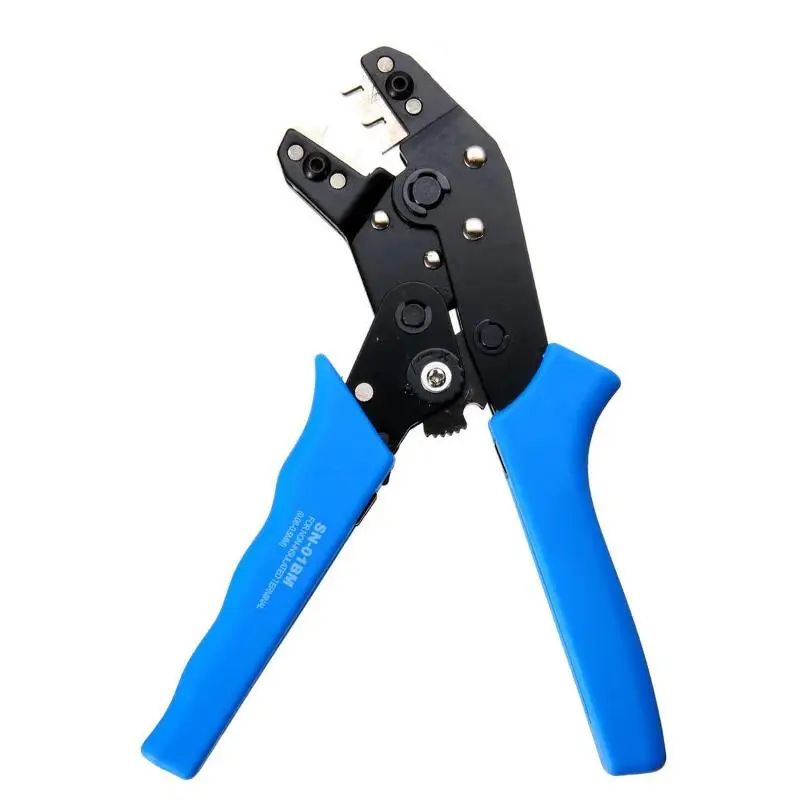 Cold-pressed Terminal Wire Cable Crimping Pliers Spring Terminal Crimping Tool for PH2.0 XH2.54 KF2510 JST Molex D-SUB Terminal
Cold-pressed Terminal Wire Cable Crimping Pliers Spring Terminal Crimping Tool for PH2.0 XH2.54 KF2510 JST Molex D-SUB Terminal