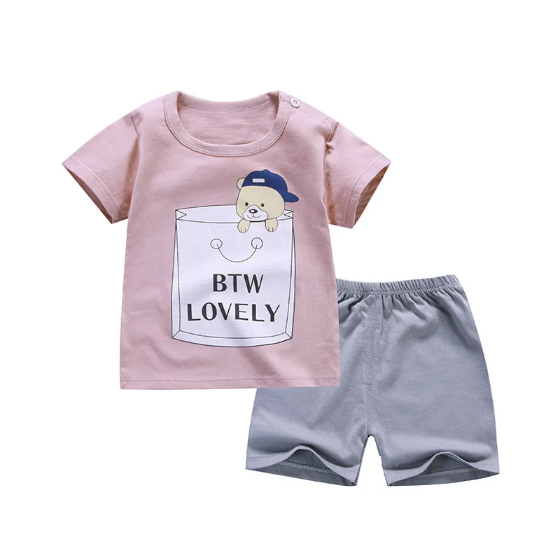 2019Baby Boy Clothes Set Summer New Cartoon Girl Clothing Set Cotton Suits Infant Kids Clothes Toddler Girl Summer Clothes Set
2019Baby Boy Clothes Set Summer New Cartoon Girl Clothing Set Cotton Suits Infant Kids Clothes Toddler Girl Summer Clothes Set