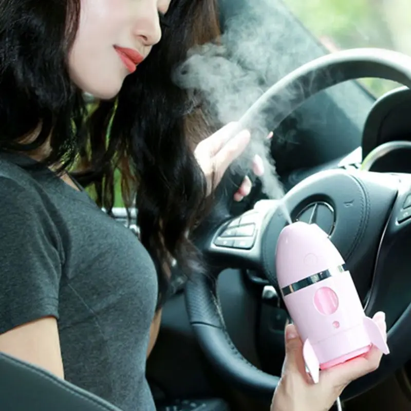 135ml Rocket Air Humidifier Ultrasonic Essential Oils for Aromatherapy Diffusers Timer Water Fogger Mist Maker with Aroma Lamp
135ml Rocket Air Humidifier Ultrasonic Essential Oils for Aromatherapy Diffusers Timer Water Fogger Mist Maker with Aroma Lamp