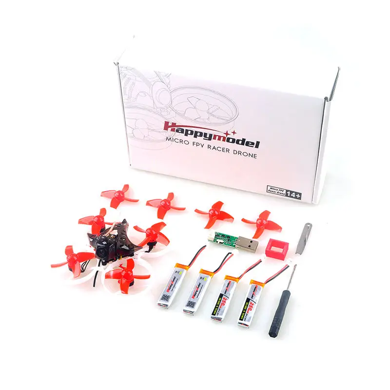 Happymodel Mobula7 75mm Crazybee F3 Pro OSD 2S Whoop FPV Racing Drone w/ Upgrade BB2 ESC 700TVL RC Quadcopter Drone BNF
Happymodel Mobula7 75mm Crazybee F3 Pro OSD 2S Whoop FPV Racing Drone w/ Upgrade BB2 ESC 700TVL RC Quadcopter Drone BNF