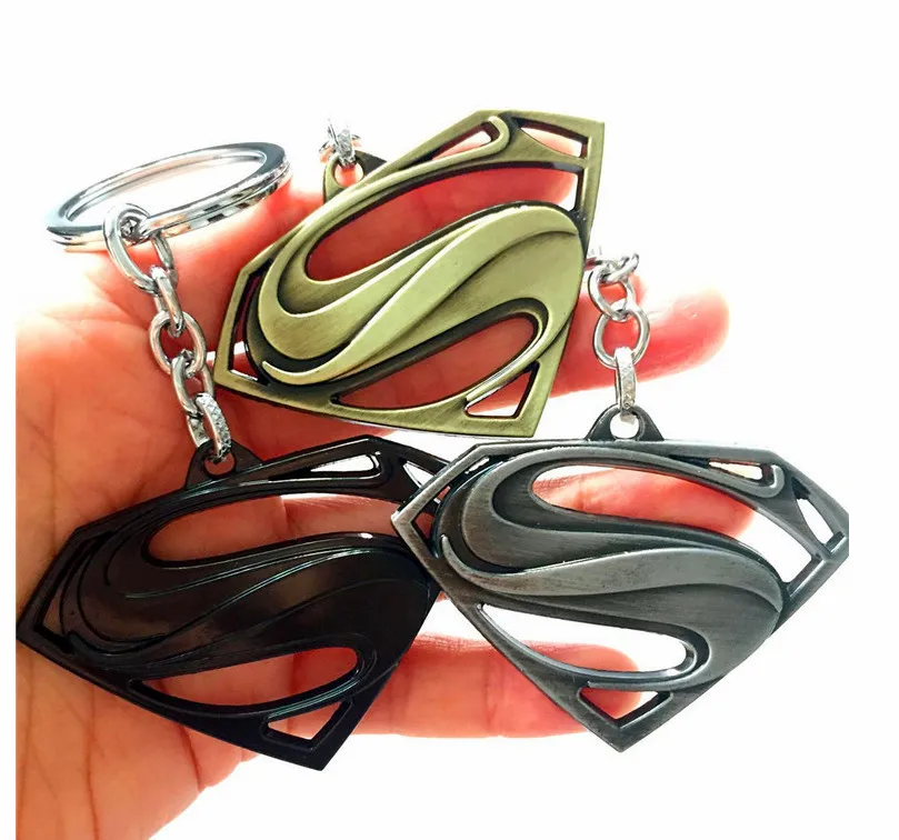 2019 Fashion Auto Metal Avengers Superman logo car Keychain Key chain Key ring For BMW Audi Benz Porsche Ferrari car styling
2019 Fashion Auto Metal Avengers Superman logo car Keychain Key chain Key ring For BMW Audi Benz Porsche Ferrari car styling