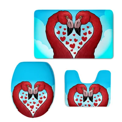 3pcs Bath Mat Set Bath Carpet Toilet Seat Cover Set 3d Toilet Rug Anti Slip Toilet Pattern Rug Bathroom Mat Lid Toilet Cover
3pcs Bath Mat Set Bath Carpet Toilet Seat Cover Set 3d Toilet Rug Anti Slip Toilet Pattern Rug Bathroom Mat Lid Toilet Cover