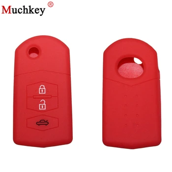 For Mazda 2 3 5 6 RX8 MX5 Soft Touch Flip Folding Car Key Case Cover Jacket Silicone 1PC 3 Buttons Bright Red Car Accessories
For Mazda 2 3 5 6 RX8 MX5 Soft Touch Flip Folding Car Key Case Cover Jacket Silicone 1PC 3 Buttons Bright Red Car Accessories