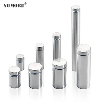 YUMORE Glossy Chrome 201 Stainless Steel Hollow Glass Holder Fixing Screw Fasteners Sign Standoff 500pcs/lot
YUMORE Glossy Chrome 201 Stainless Steel Hollow Glass Holder Fixing Screw Fasteners Sign Standoff 500pcs/lot