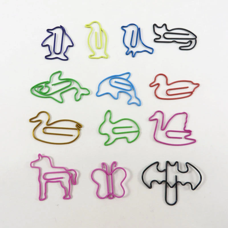 1Pack/50pcs Fashion Metal Paper Clips Creative Lovely Animal Cartoon Binder Clips Bookmarks Photo File Clamps Office Supplies
1Pack/50pcs Fashion Metal Paper Clips Creative Lovely Animal Cartoon Binder Clips Bookmarks Photo File Clamps Office Supplies