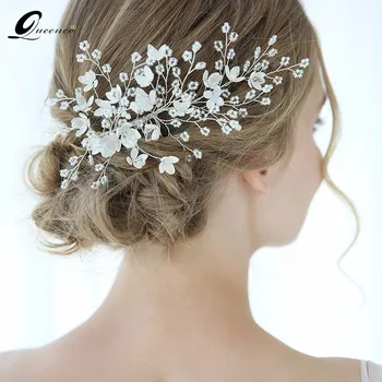 Fashion Leaves Bridal Hair Accessories Handmade Crystal Flower Hair Jewelry Wedding Hair Accessories Women Headpiece
Fashion Leaves Bridal Hair Accessories Handmade Crystal Flower Hair Jewelry Wedding Hair Accessories Women Headpiece
