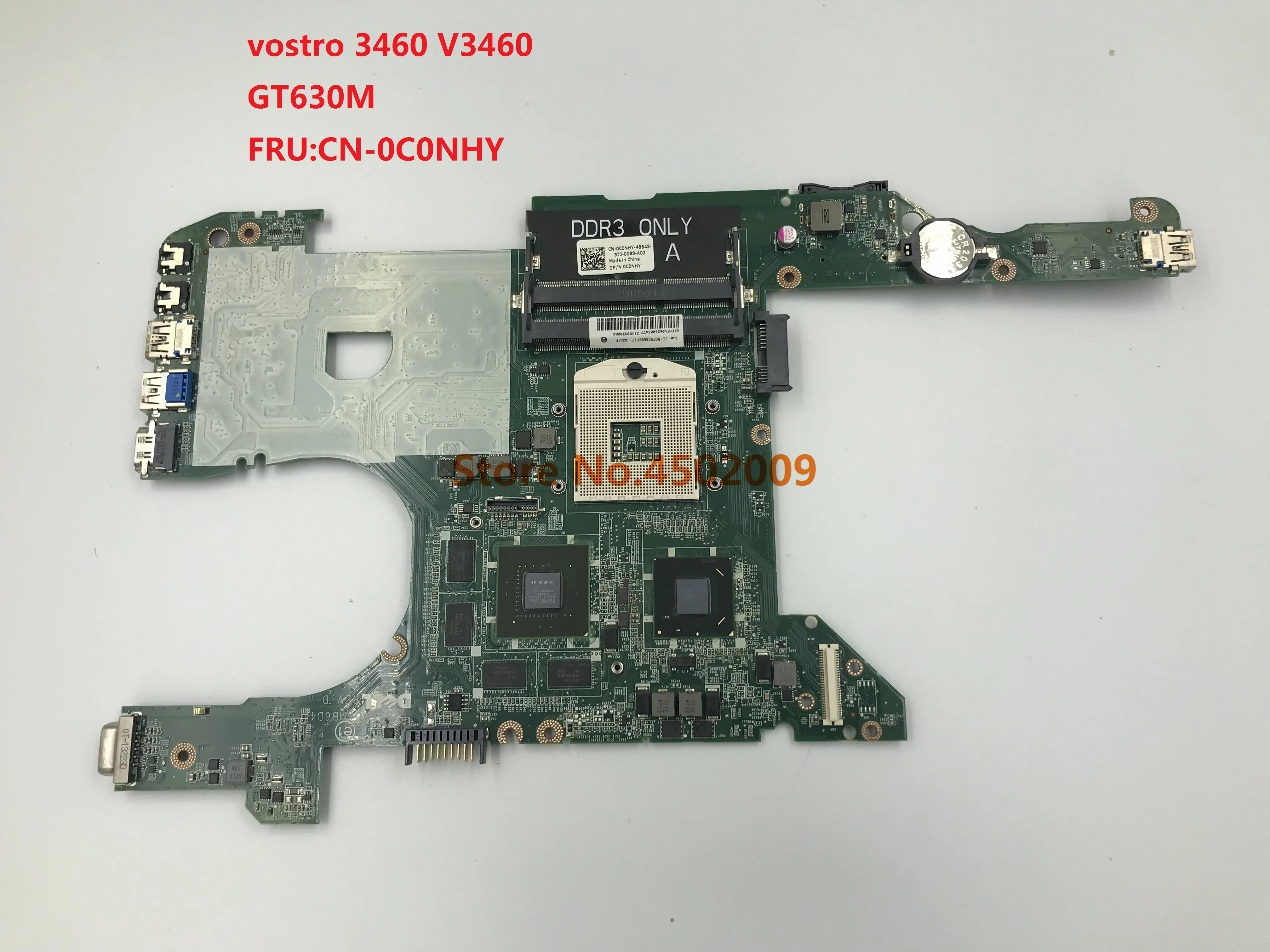 for dell vostro 3460 V3460 DA0V08MB6D4 CN-0C0NHY 0C0NHY C0NHY laptop motherboard with GT630M 100% tested work
for dell vostro 3460 V3460 DA0V08MB6D4 CN-0C0NHY 0C0NHY C0NHY laptop motherboard with GT630M 100% tested work