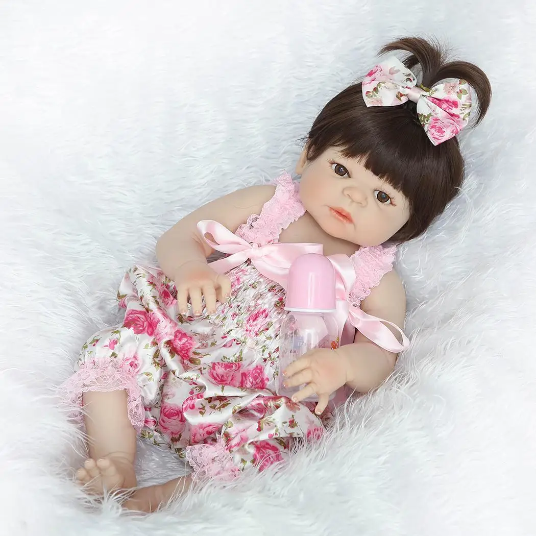 NPK Bebes Reborn Baby Doll Bath Toy 57CM Full Body silicone doll Girl Lifelike Newborn Princess For Girls Birthday Gift
NPK Bebes Reborn Baby Doll Bath Toy 57CM Full Body silicone doll Girl Lifelike Newborn Princess For Girls Birthday Gift
