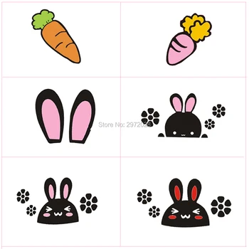 New Style Creative Cartoon Lovely Cute Car Styling Big Rabbit Ears Carrots Decoration Car Whole Body Stickers Decal Vinyl 
New Style Creative Cartoon Lovely Cute Car Styling Big Rabbit Ears Carrots Decoration Car Whole Body Stickers Decal Vinyl