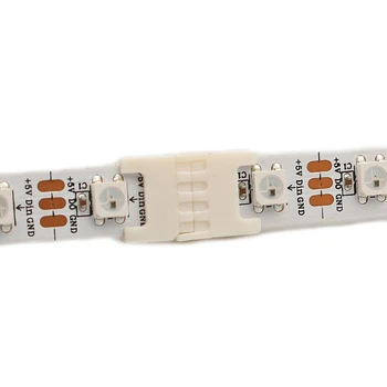 CLAITE 10mm 3pin Width Free Solder Connect Strip Light Accessories for RGB LED Strip Light
CLAITE 10mm 3pin Width Free Solder Connect Strip Light Accessories for RGB LED Strip Light