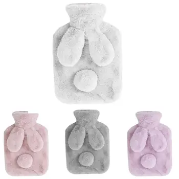 1PC/Set Rabbit Ear Thin Water Injection Hot Water Bottle Winter Warm PVC Anti-Hot Leakproof Hand Warmer Plush Cashmere Warm
1PC/Set Rabbit Ear Thin Water Injection Hot Water Bottle Winter Warm PVC Anti-Hot Leakproof Hand Warmer Plush Cashmere Warm