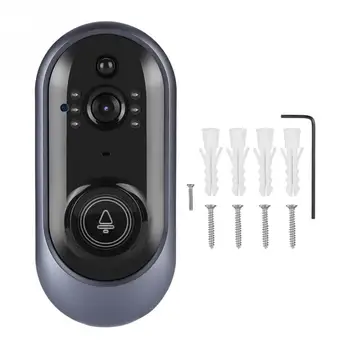 Modern Smart Wireless Doorbell WiFi HD Smart Camera Door Bell IR Video Intercom Doorphone for Home Security deurbel 2019 
Modern Smart Wireless Doorbell WiFi HD Smart Camera Door Bell IR Video Intercom Doorphone for Home Security deurbel 2019