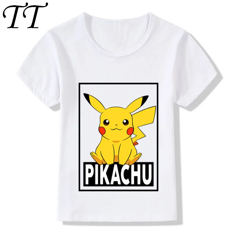 Children Fashion Cartoon Pikachu Logo Design Funny T-Shirt Kids Pokemon Clothes Boys Girls Summer Short Sleeve Tops Tees,HKP5103 
Children Fashion Cartoon Pikachu Logo Design Funny T-Shirt Kids Pokemon Clothes Boys Girls Summer Short Sleeve Tops Tees,HKP5103