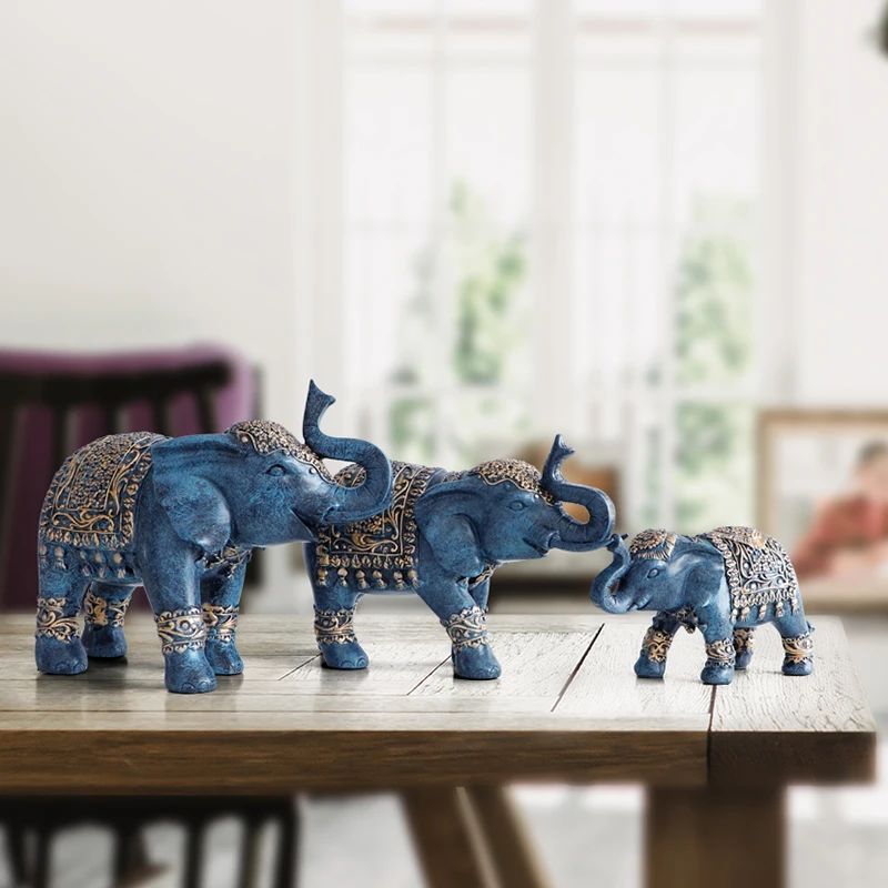 Family elephant Figurine resin Thailand elephant statue for office Living room handmade home decorations cute Animals ornaments
Family elephant Figurine resin Thailand elephant statue for office Living room handmade home decorations cute Animals ornaments