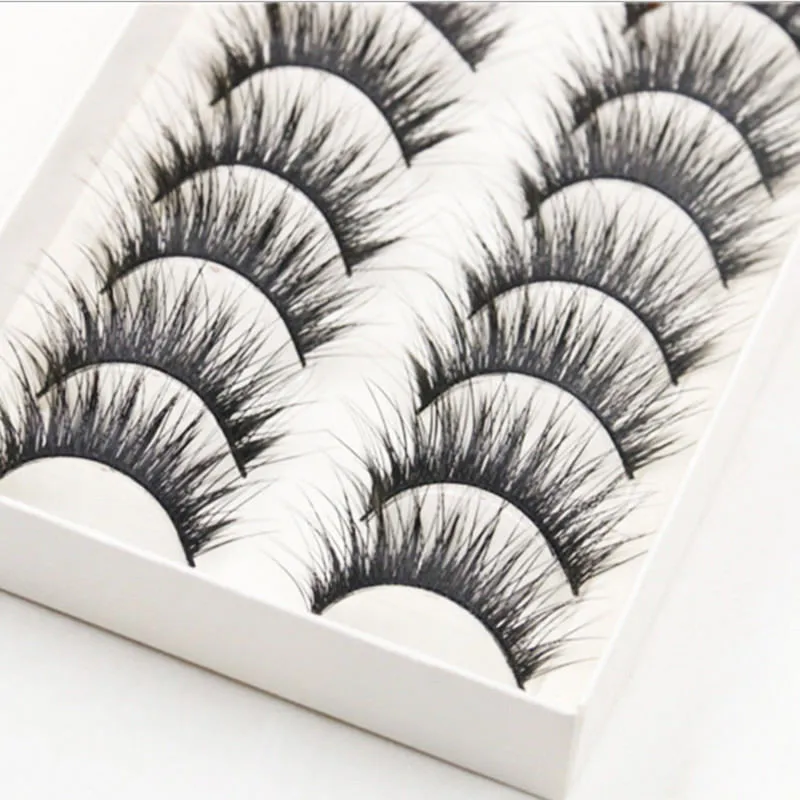 10 Pairs Luxurious 3D False Eyelashes Cross Natural Eye Lashes Make up New 
10 Pairs Luxurious 3D False Eyelashes Cross Natural Eye Lashes Make up New