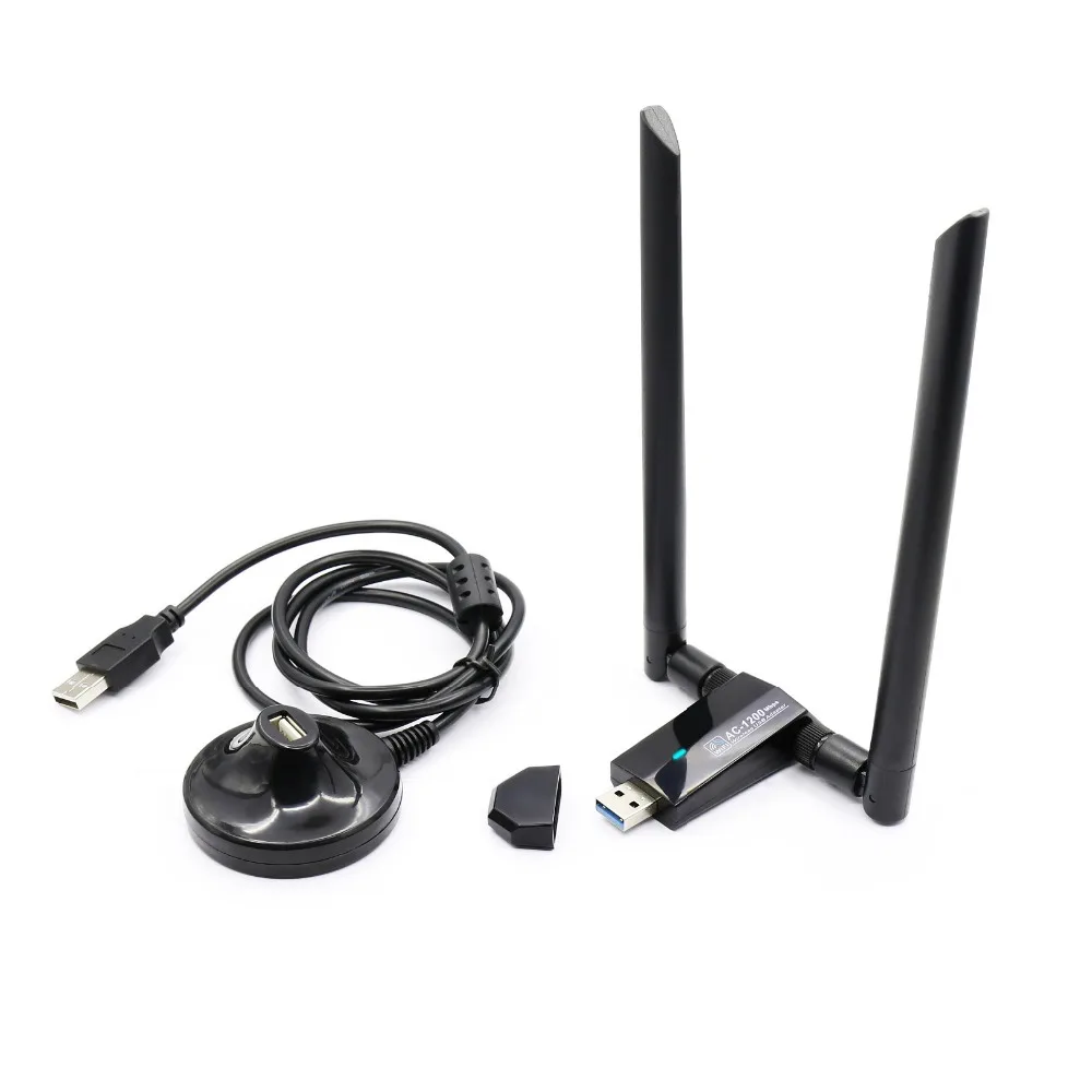 RTL8812AU 1200M Wireless Network Card 802.11AC USB3.0 Dual Frequency 2.4G/5.8G WiFi Receiver higher speed game wifi wireless hot
RTL8812AU 1200M Wireless Network Card 802.11AC USB3.0 Dual Frequency 2.4G/5.8G WiFi Receiver higher speed game wifi wireless hot