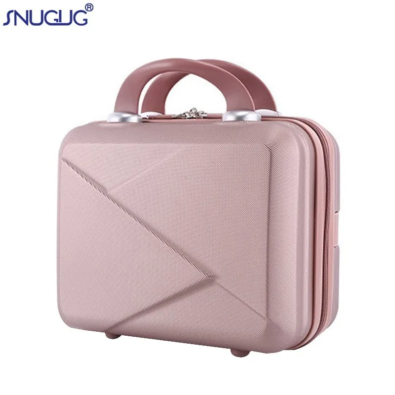 High Quality Fashion Light Suitcase 14 Inches Mini Zipper Lady Business ABS Cosmetic Bag Suitcase for Makeup Bags Toiletry Bag
High Quality Fashion Light Suitcase 14 Inches Mini Zipper Lady Business ABS Cosmetic Bag Suitcase for Makeup Bags Toiletry Bag