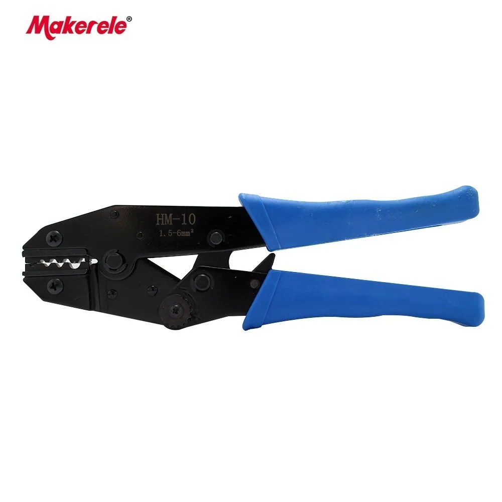 Ideal cable crimper HM-10 original product 1.5-6.0mm2 hand ratchet cable terminal crimper suppliers 22-10 AWG for free shipping
Ideal cable crimper HM-10 original product 1.5-6.0mm2 hand ratchet cable terminal crimper suppliers 22-10 AWG for free shipping