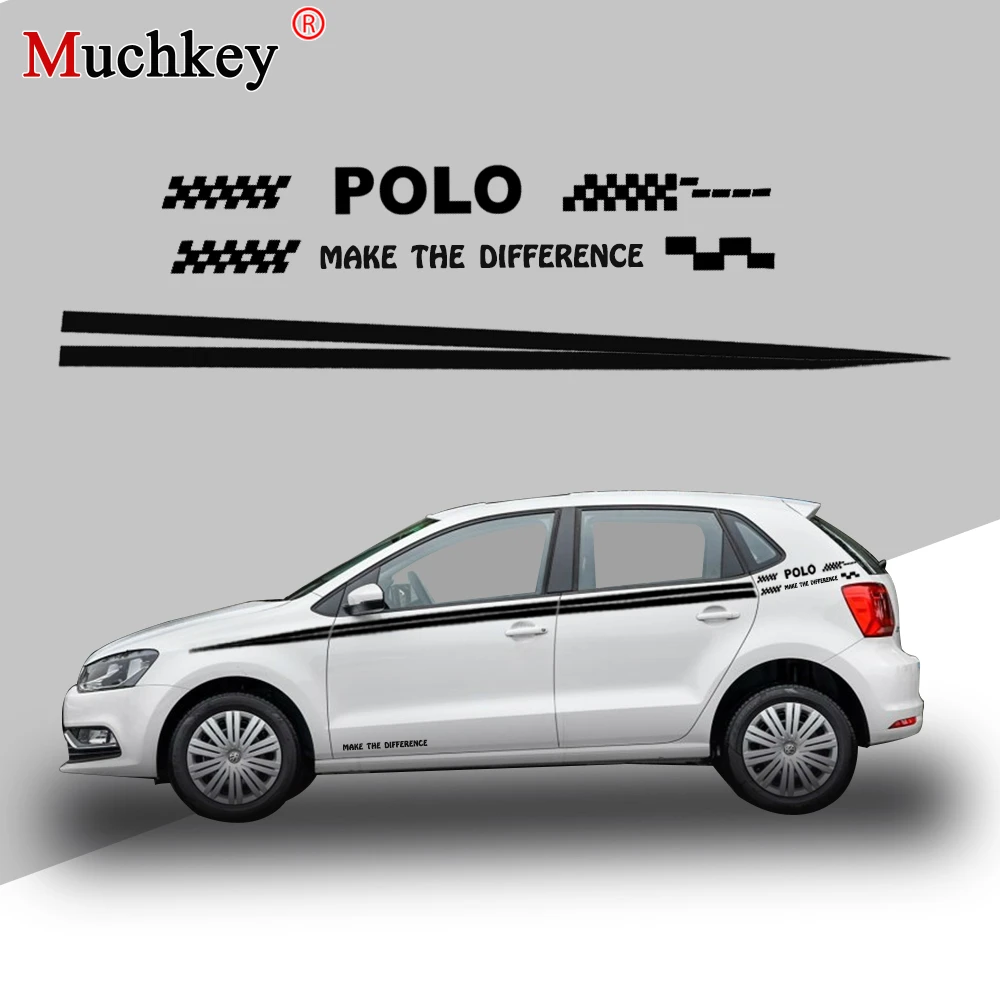 For Volkswagen VW POLO Car Side Body Sticker For Hatchback Sedan SUV Pickup Truck Decals DIY Car Decoration Car Sticker 280cm
For Volkswagen VW POLO Car Side Body Sticker For Hatchback Sedan SUV Pickup Truck Decals DIY Car Decoration Car Sticker 280cm