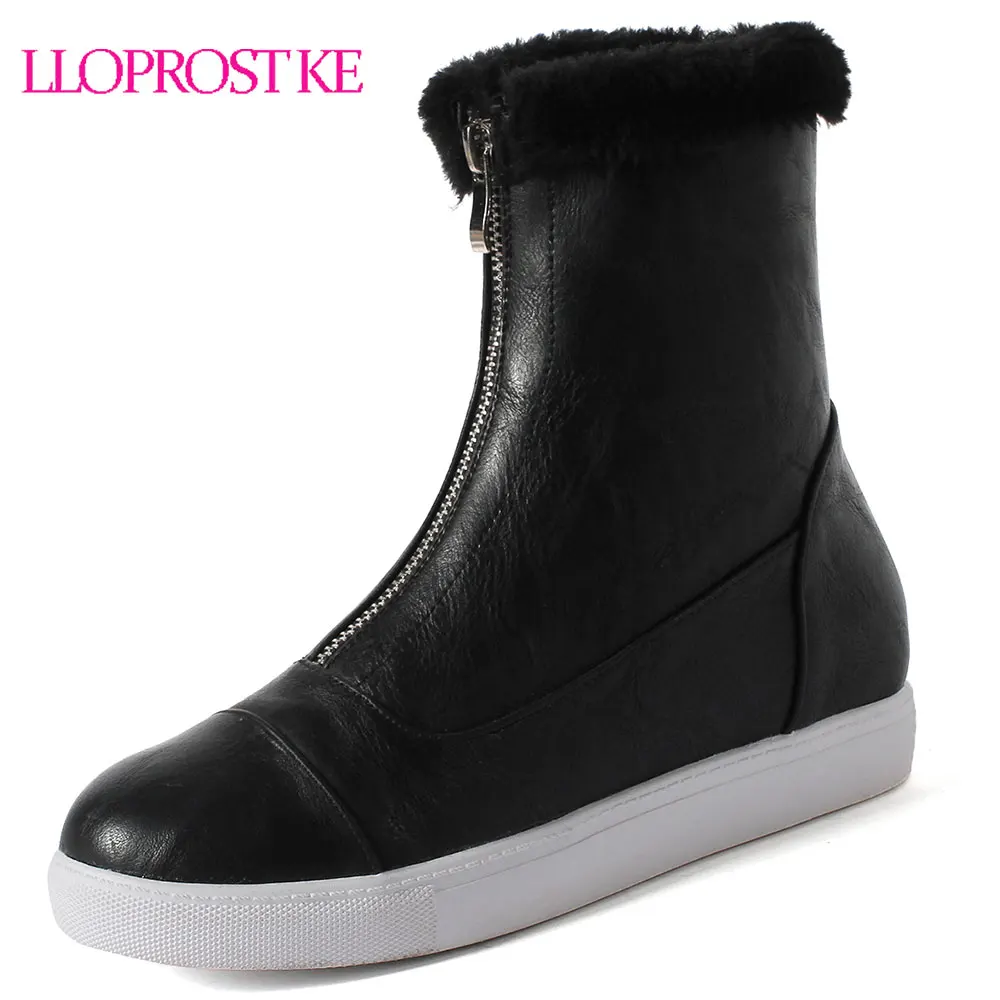 Lloprost ke Martin Boots Ankle Boots Flat with Vintage Casual Shoes Brand Design Retro Black Zipper Women Boots Lady Shoes D702
Lloprost ke Martin Boots Ankle Boots Flat with Vintage Casual Shoes Brand Design Retro Black Zipper Women Boots Lady Shoes D702