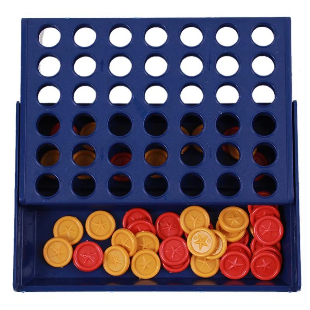 

Intelligent Connect Four Kids Adults Family Fun Game Brain Teaser Toy Great Educational Toy for Kids Children