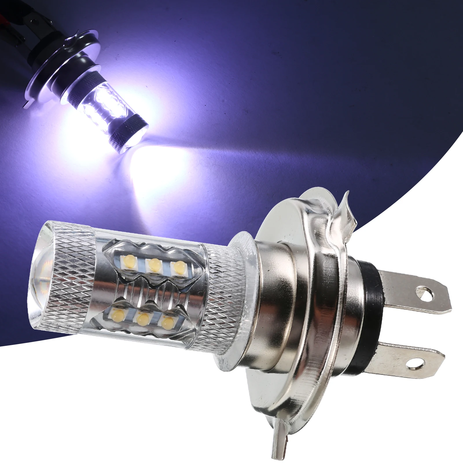 Mayitr 1pc H4 80W 800LM 12V Universal Motorcycle LED HeadLight H/L Beam Head Lamp Bulb White Low Power
Mayitr 1pc H4 80W 800LM 12V Universal Motorcycle LED HeadLight H/L Beam Head Lamp Bulb White Low Power
