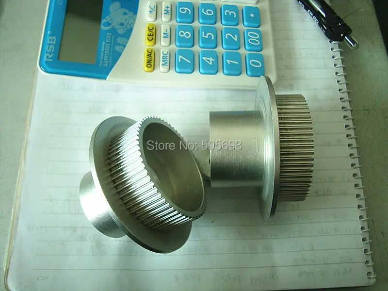 

60teeth htd3m 30 teeth timing pulley stainless steel timing pulley with 17mm tooth width sell by a pack