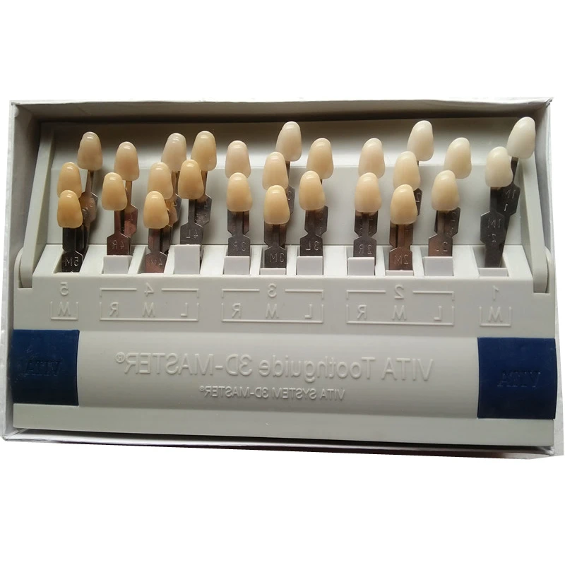 1 set dental whitening Teeth Guide Denture 3D Master 29 Color Shades Toothguide dental laboratory equipment
1 set dental whitening Teeth Guide Denture 3D Master 29 Color Shades Toothguide dental laboratory equipment