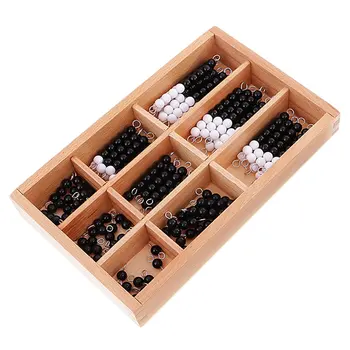Montessori Mathematics Materials 1-9 Beads Bar Counting Game Mathematical Early Learning Educational Toys for Children Kids
Montessori Mathematics Materials 1-9 Beads Bar Counting Game Mathematical Early Learning Educational Toys for Children Kids