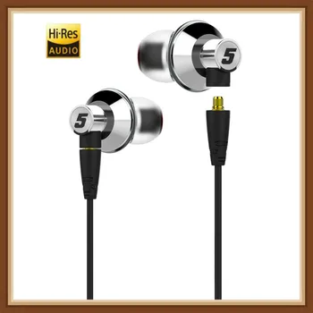 

DUNU TITAN 5 HiFi Stereo Earphone Hi-Res Audio Dynamic Nano Titanium Diaphragm In-Ear Earbuds DJ Metal Headset w/ Replace Cable