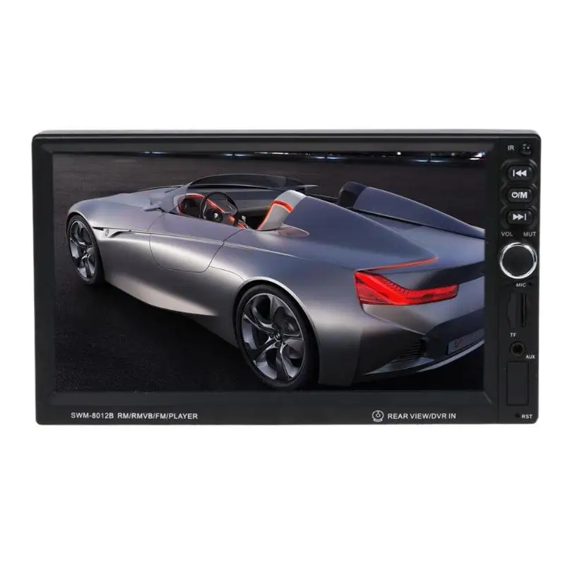 7" HD LCD 2 Din Car MP4 MP5 Video Player Auto Parking Display Bluetooth Handsfree Remote Control Touch Screen FM Radio Autoradio
7" HD LCD 2 Din Car MP4 MP5 Video Player Auto Parking Display Bluetooth Handsfree Remote Control Touch Screen FM Radio Autoradio