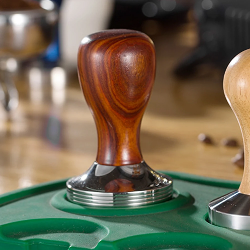 58mm Kitchen Tools Coffee Tamper Stainless Steel Powder Plate Barista Gadgets Hammer Portable Wooden Handle Stamping Base
58mm Kitchen Tools Coffee Tamper Stainless Steel Powder Plate Barista Gadgets Hammer Portable Wooden Handle Stamping Base