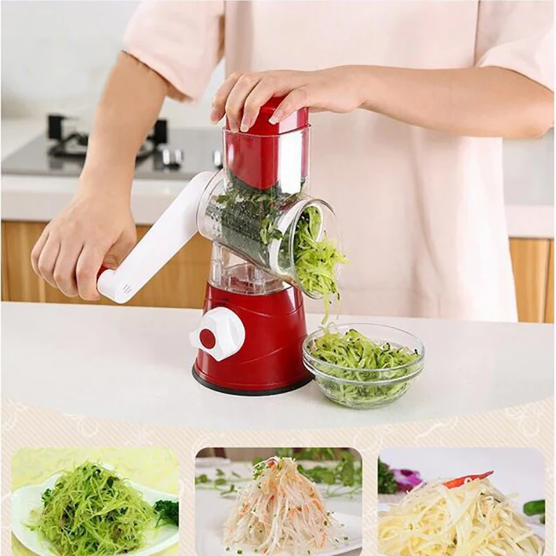 1pc Stainless Steel Rotary Vegetable Cutter Washable Grater Slicer Shredder Grinder Manual Slicers Kitchen Tools Convenient Safe
1pc Stainless Steel Rotary Vegetable Cutter Washable Grater Slicer Shredder Grinder Manual Slicers Kitchen Tools Convenient Safe