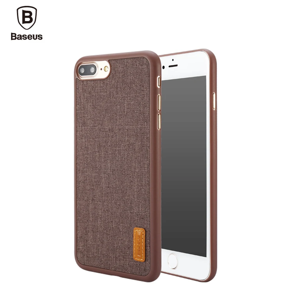 Baseus Grain Series 5.5 Inch Stylish Protective Mobile Phone Back Case Cover For IPhone 7 Plus | Мобильные телефоны и