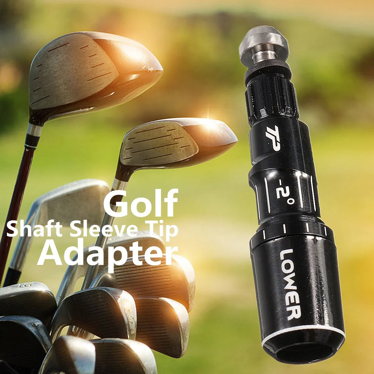.335 Driver Shaft Sleeve Tip Adapter For TaylorMade R15/SLDR/R1/RBZ Stage 2/M1 Adjustable Loft +/-2 Degree 5.8cm Length
.335 Driver Shaft Sleeve Tip Adapter For TaylorMade R15/SLDR/R1/RBZ Stage 2/M1 Adjustable Loft +/-2 Degree 5.8cm Length