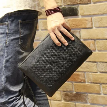 New Fashion Soft Leather Weave Handbag Man Package Believe Small Hand Catch Bags For Phone Key Wallet Crotch Bag
New Fashion Soft Leather Weave Handbag Man Package Believe Small Hand Catch Bags For Phone Key Wallet Crotch Bag