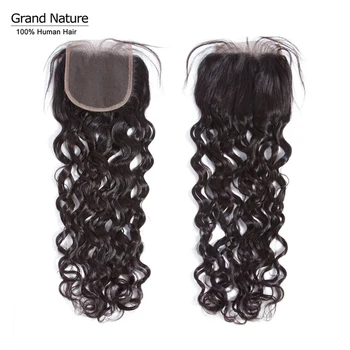 Grand Nature Indian water wave lace Closure 4x4inch human hair With Baby Hair natural color Can Be Dyed Remy Free Shipping
Grand Nature Indian water wave lace Closure 4x4inch human hair With Baby Hair natural color Can Be Dyed Remy Free Shipping